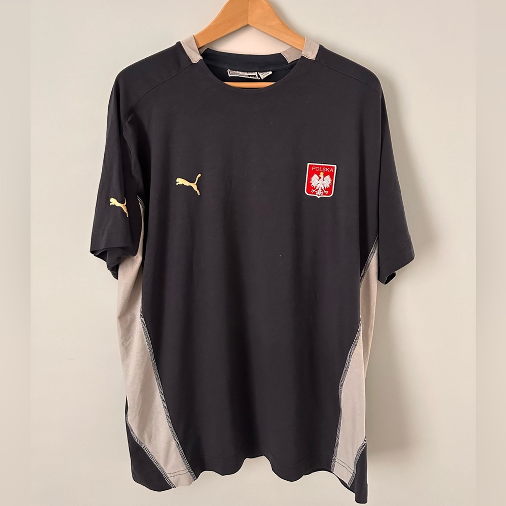Puma Poland navy soccer jersey men’s XXL